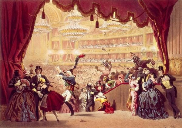 Le bal de l'opéra.