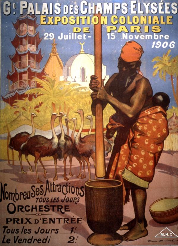L'exposition coloniale de Paris de 1906.
