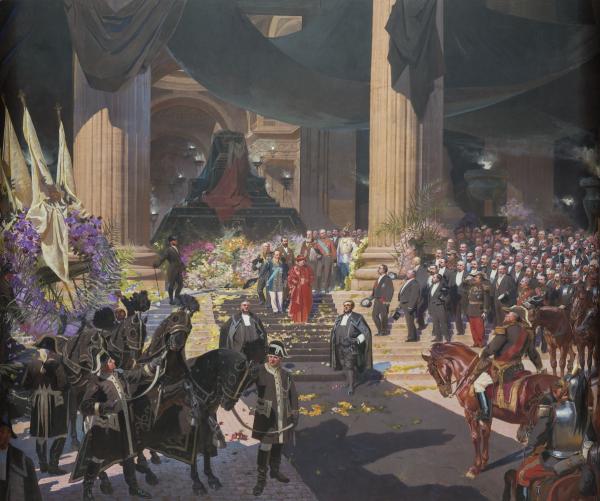 Funérailles du Président Sadi Carnot célébrées au Panthéon, le 1er juillet 1894