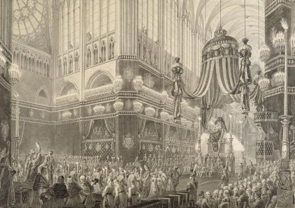 Service anniversaire du 21 janvier 1816 à l'église de Saint-Denis