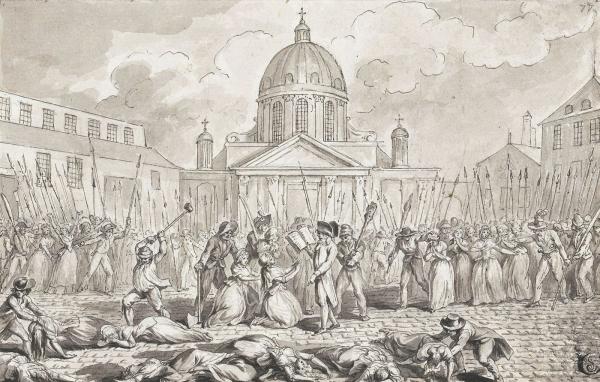 Massacre à la Salpêtrière, 3 septembre 1792.