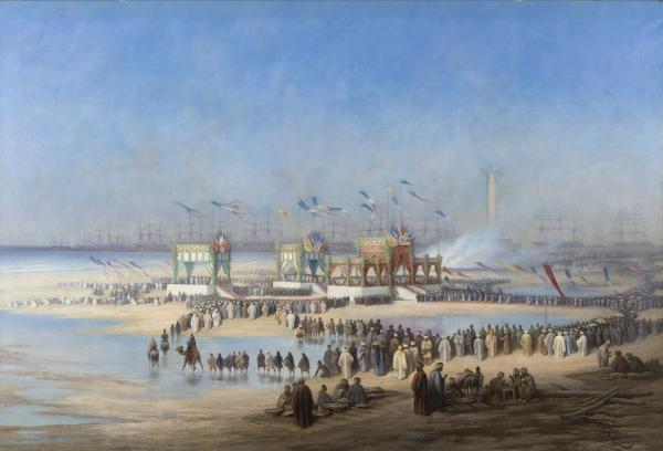 L'inauguration du canal de Suez, 17 novembre 1869.