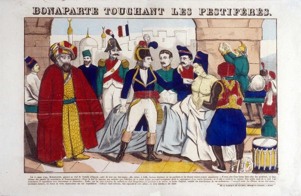 Bonaparte touchant les pestiférés.
