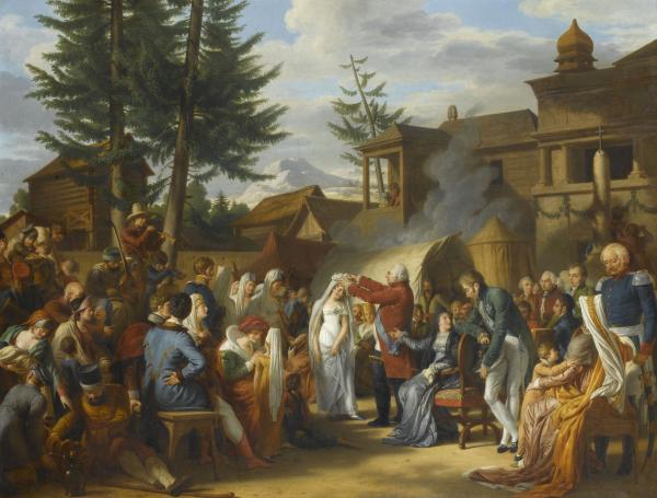 La Rosière de Mittau, 1799.