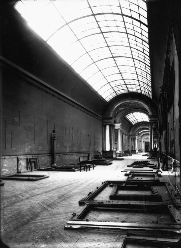 La Grande Galerie abandonnée.