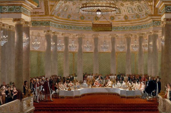 Festin du mariage de Napoléon Ier et de Marie-Louise, 2 avril 1810.