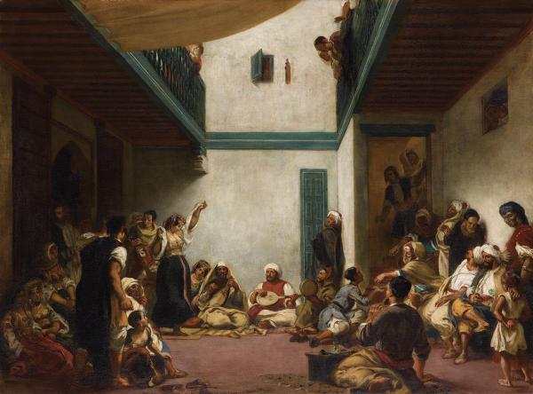 Noce juive au Maroc.