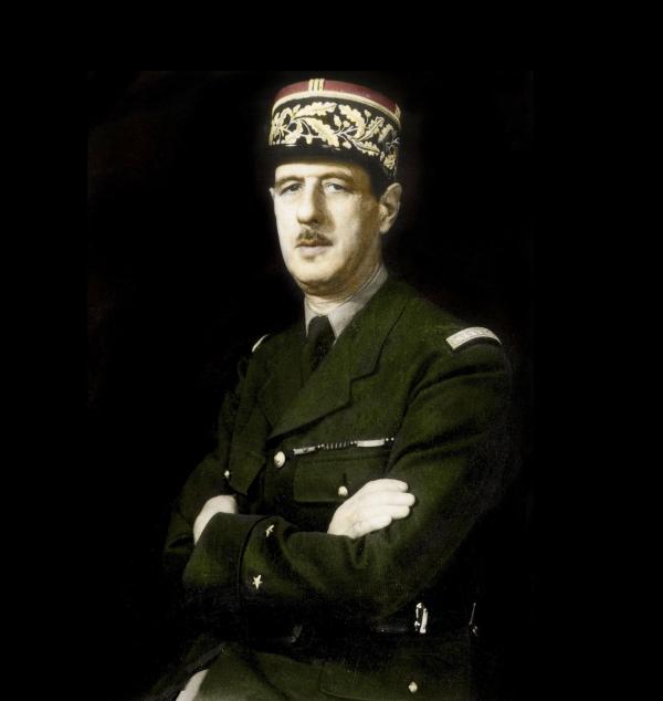 Portrait de Charles de Gaulle à Londres