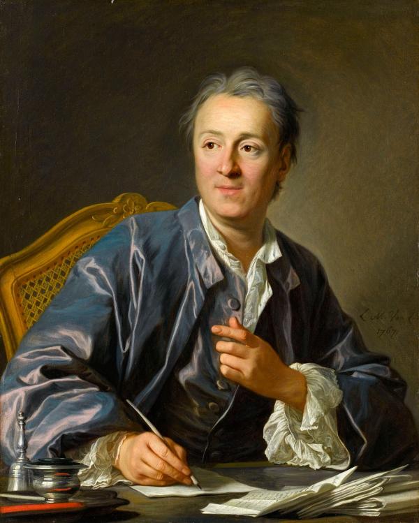 Denis Diderot, écrivain.