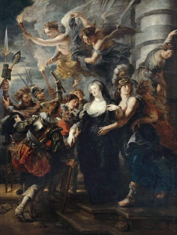 La reine s'enfuit du château de Blois dans la nuit du 21 au 22 février 1619