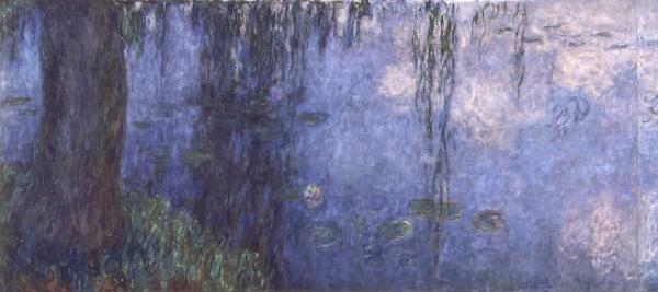 Les Nymphéas, étude d'eau : Le Matin n° 1 (salle II, mur nord)