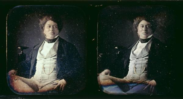 Portrait d'alexandre Dumas père.