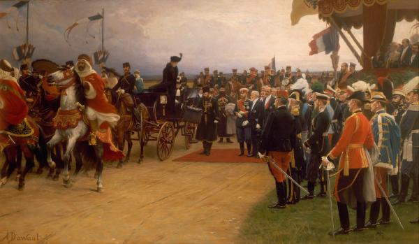 Visite officielle des souverains russes en France en 1901.