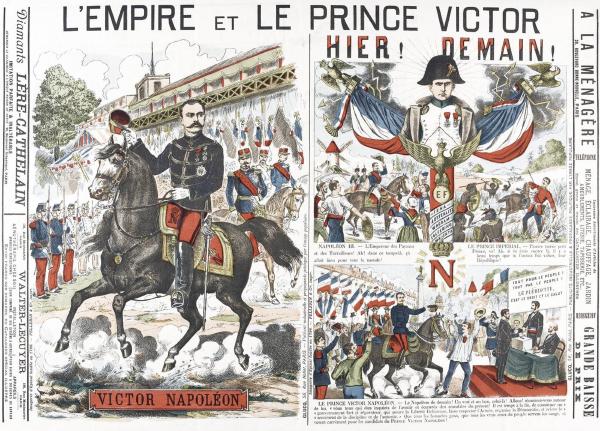 L'Empire et le prince Victor. Supplément du Figaro daté du 30 mars 1889, p.3.