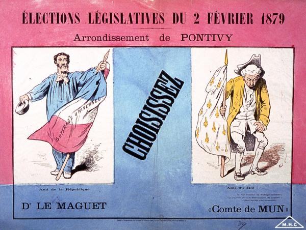 Elections législatives du 2 février 1879. Arrondissement de Pontivy