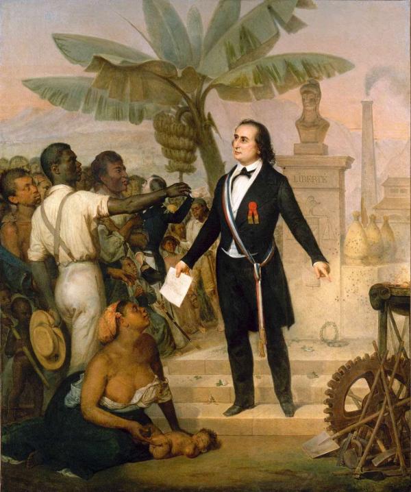 L'Emancipation à la Réunion.