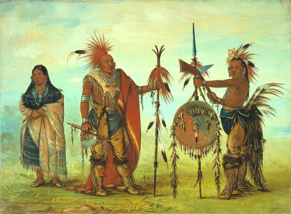 Indiens de la tribu Sauk.
