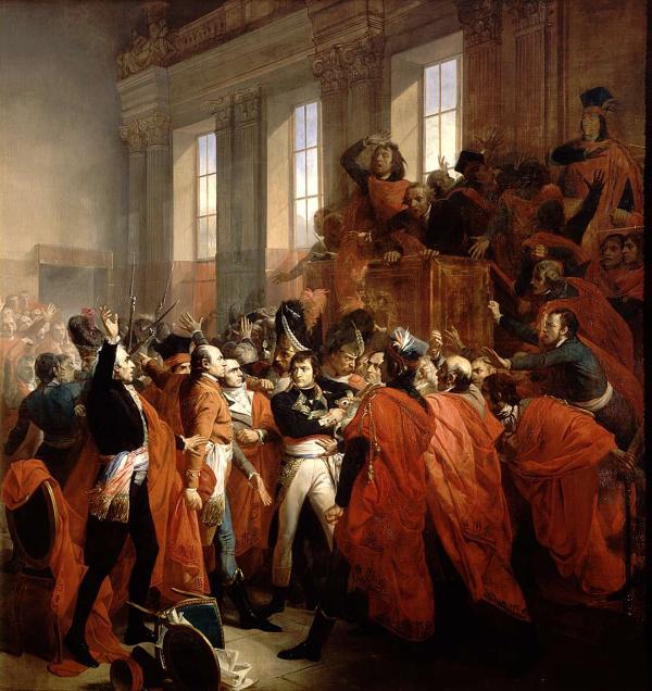 Bonaparte au Conseil des Cinq-Cents, 10 novembre 1799