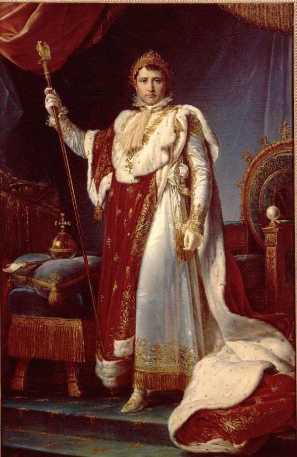 toile de Napoléon 1er 50x70 cm 