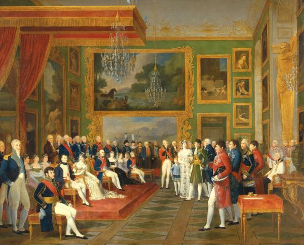 Mariage du prince Eugène de Beauharnais et de la princesse Amélie de Bavière à Munich, 13 janvier 1806.