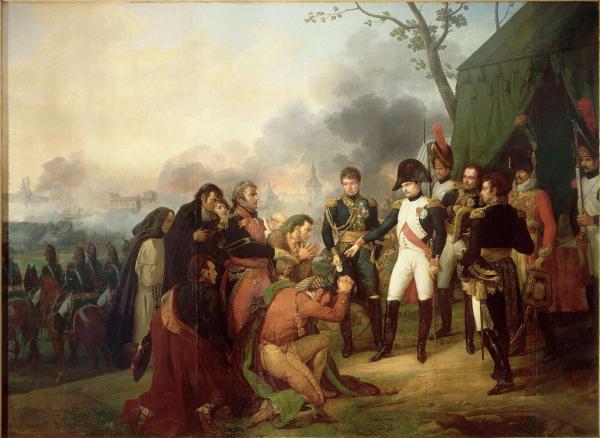 Napoléon devant Madrid, 3 décembre 1808.