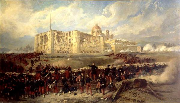 Siège de Puebla, prise du fort San Xavier, 29 mars 1863.