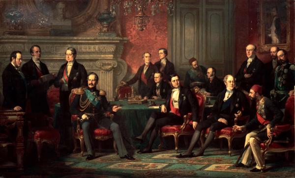 Le Congrès de Paris, 25 février au 30 mars 1856.