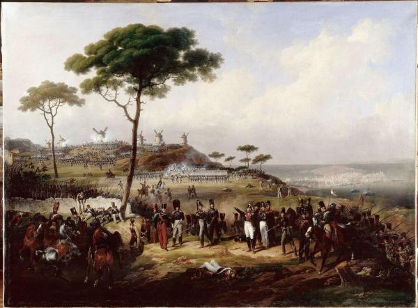 Episode de la guerre d'Espagne en 1823...