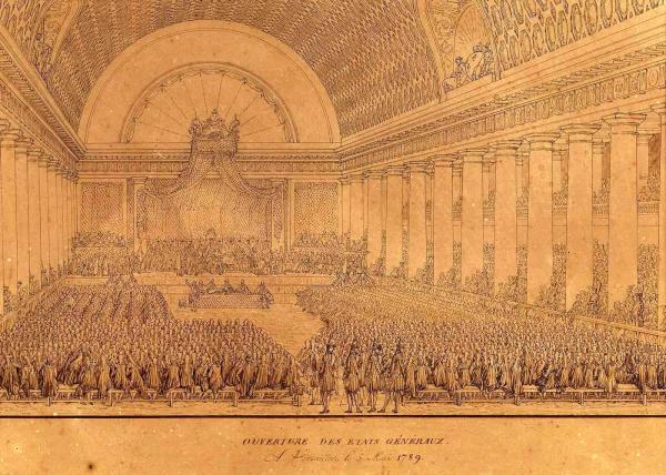 Séance d'ouverture des Etats généraux, 5 mai 1789.