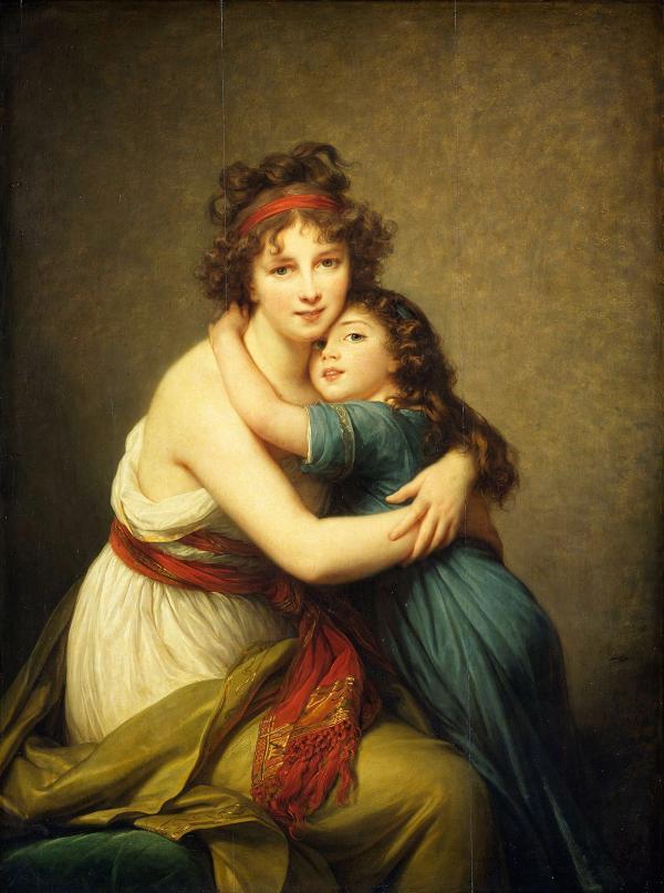 Madame Vigée Le Brun et sa fille, Jeanne-Lucie-Louise, dite Julie (1780-1819)