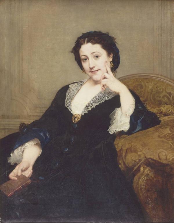 Mademoiselle Madeleine Brohan de la Comédie Française.