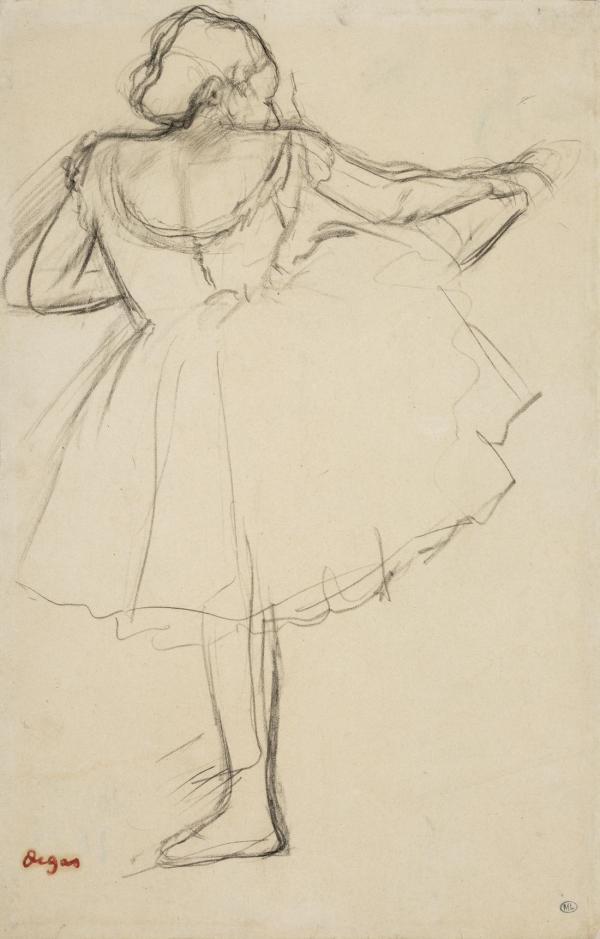 Danseuse à la barre