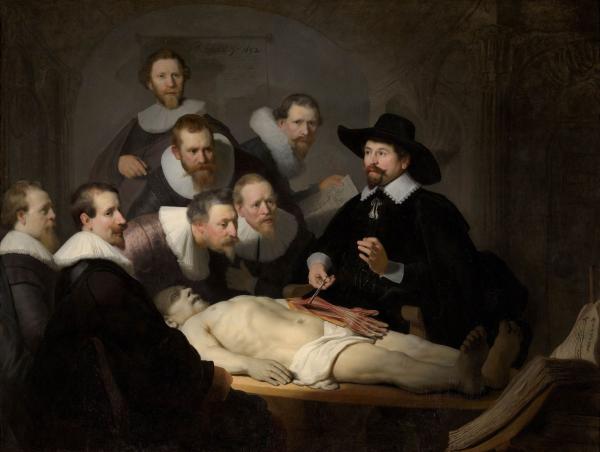 La Leçon d’anatomie du docteur Nicolaes Tulp