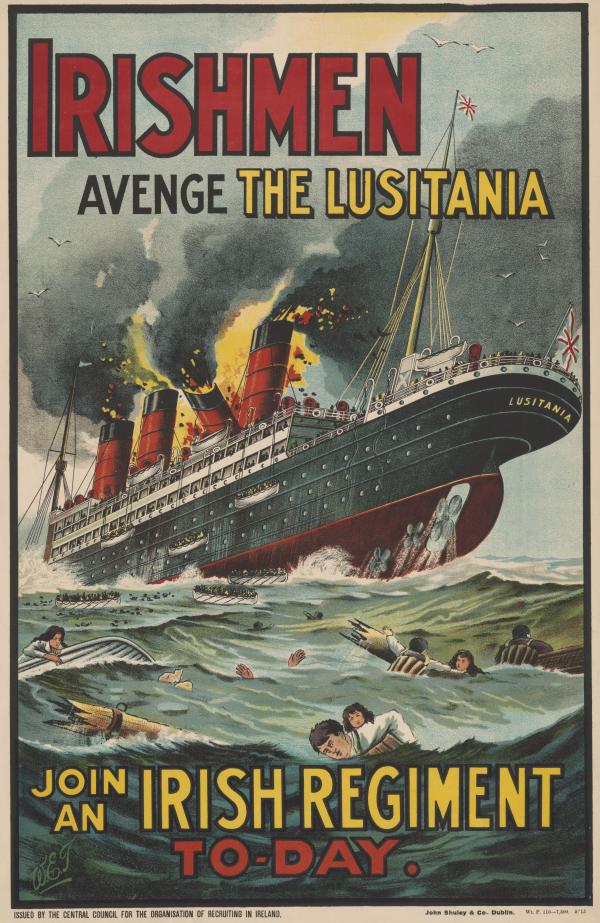 <i>Irlandais - Vengez le Lusitania</i>