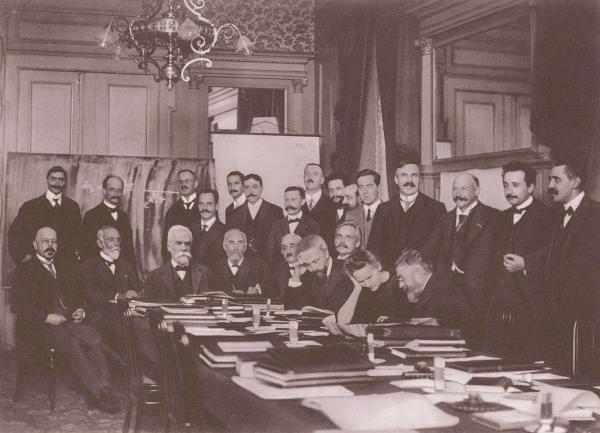 Premier Conseil de physique Solvay