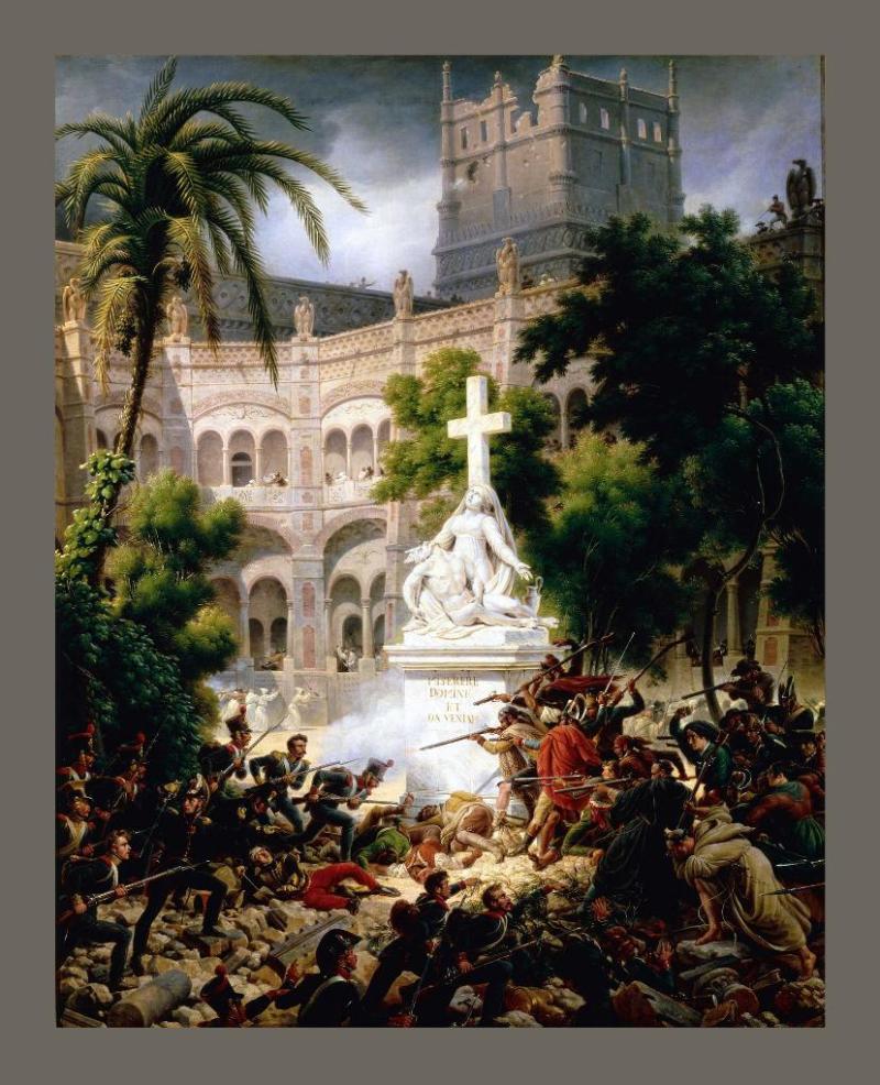 Le siège de Saragosse