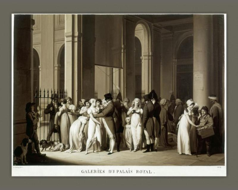 Les galeries du Palais-Royal, ancêtre des passages couverts