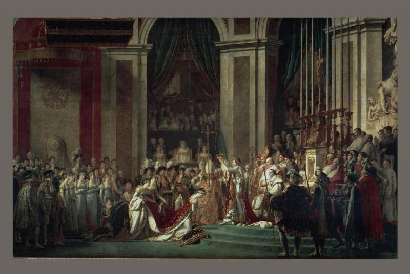 Le sacre de l'empereur Napoléon Ier : une œuvre clé