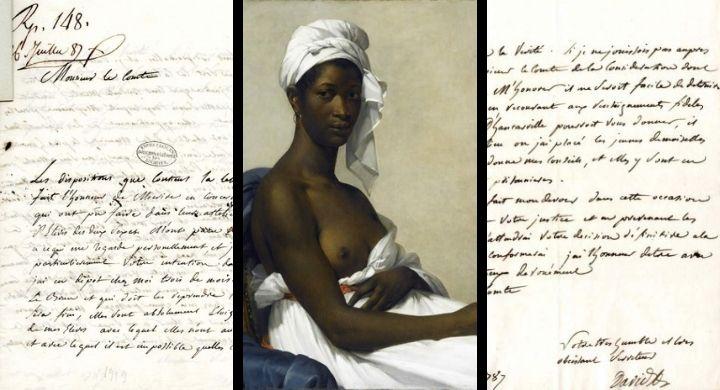 Portrait d'une femme noire