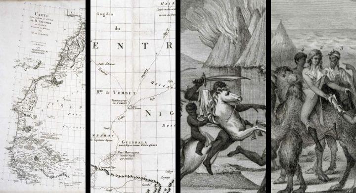 Les routes de l'esclavage à travers le Sahara en 1791