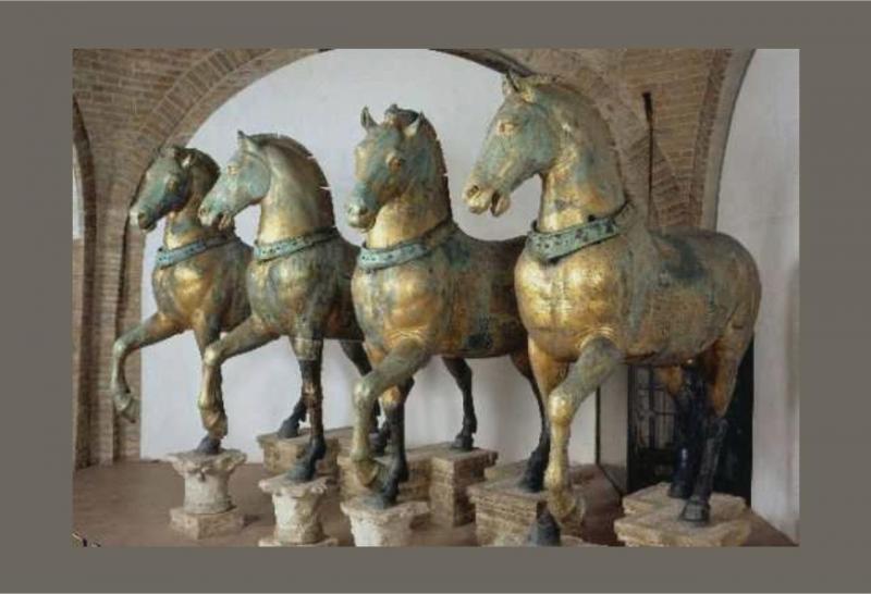 Présence des chevaux de Venise à Paris, de 1798 à 1815