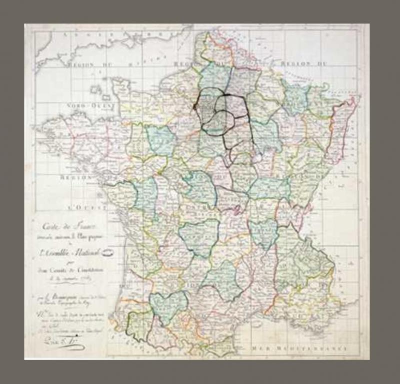 La formation des départements