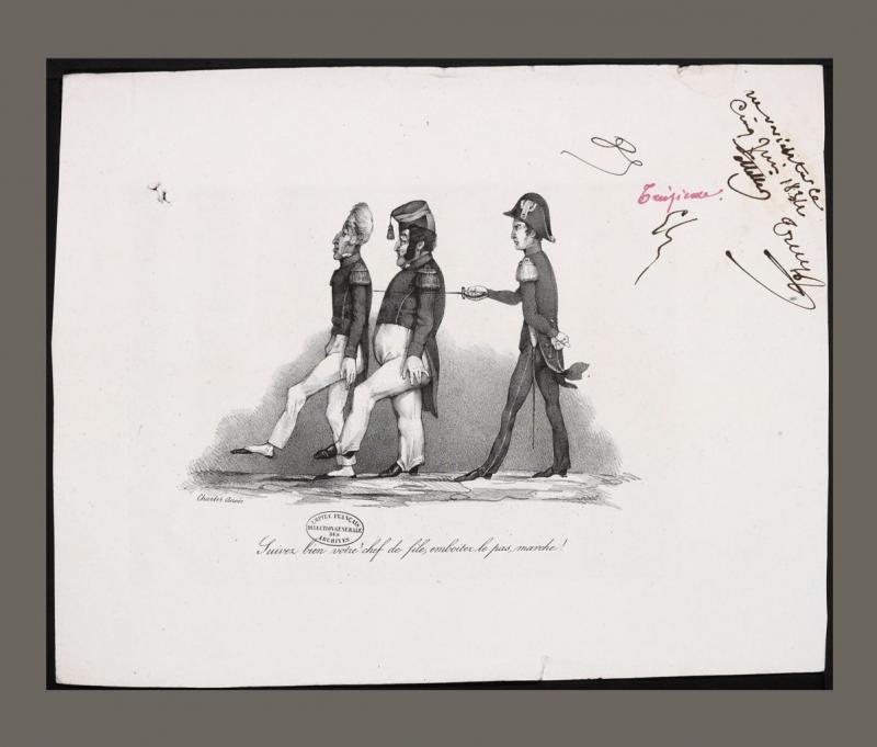 Caricatures et pamphlets politiques (1830-1835)