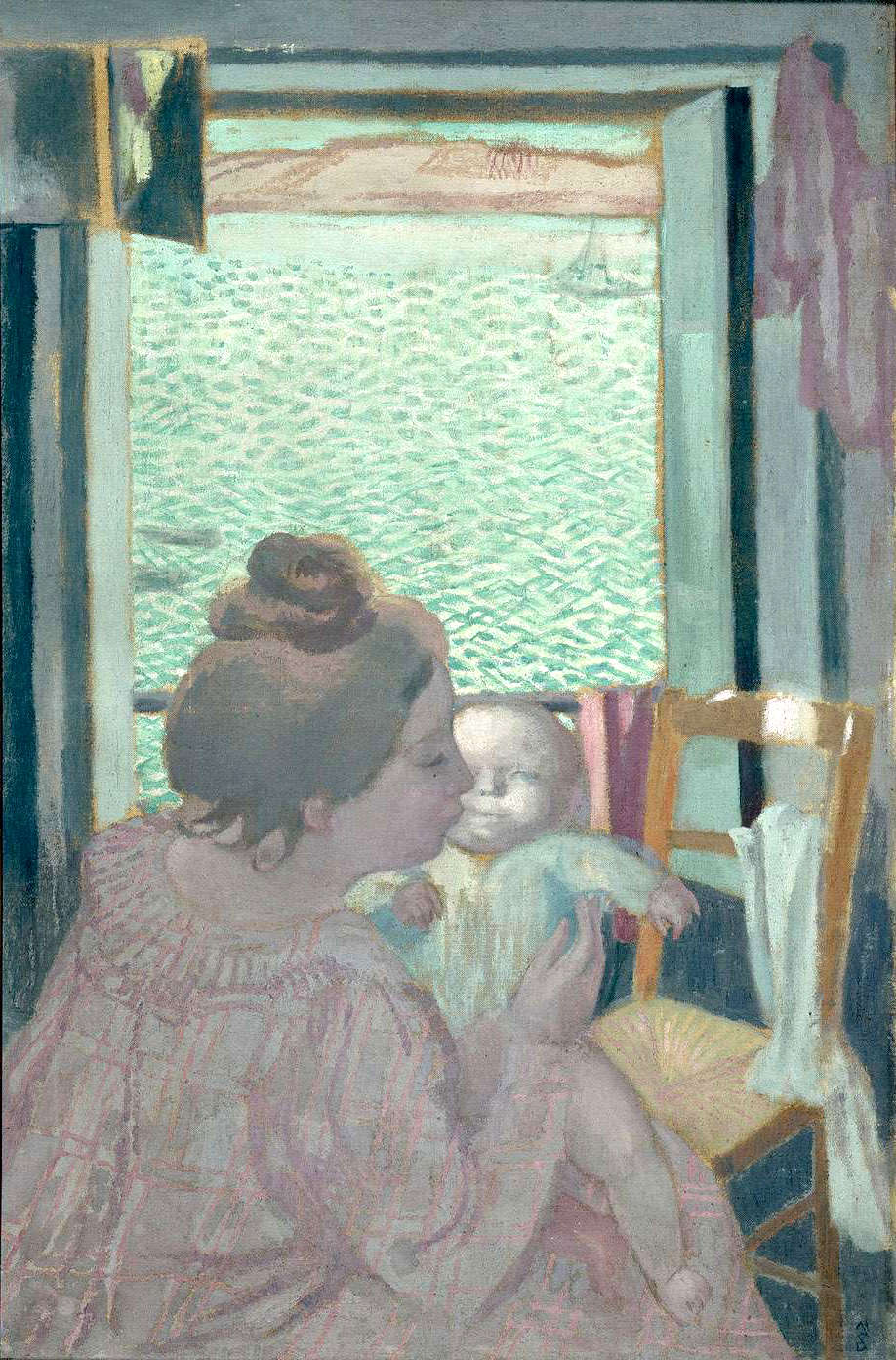 Maternité à la fenêtre (au Pouldu). Maurice DENIS (1870 - 1943) 1899 Musée d'Orsay 