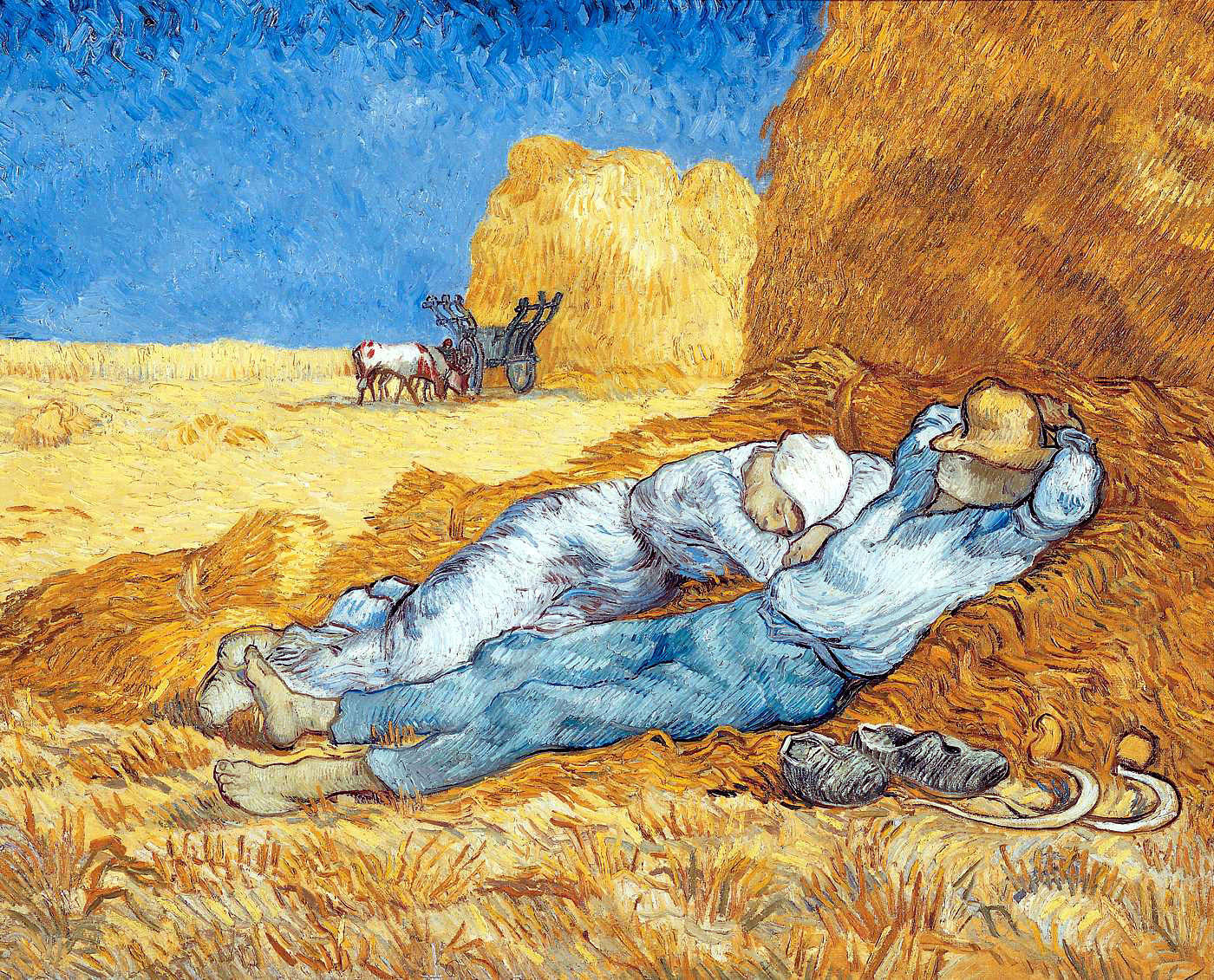 La méridienne ou La sieste. Vincent VAN GOGH (1853 - 1890) 1889 Musée d'Orsay 