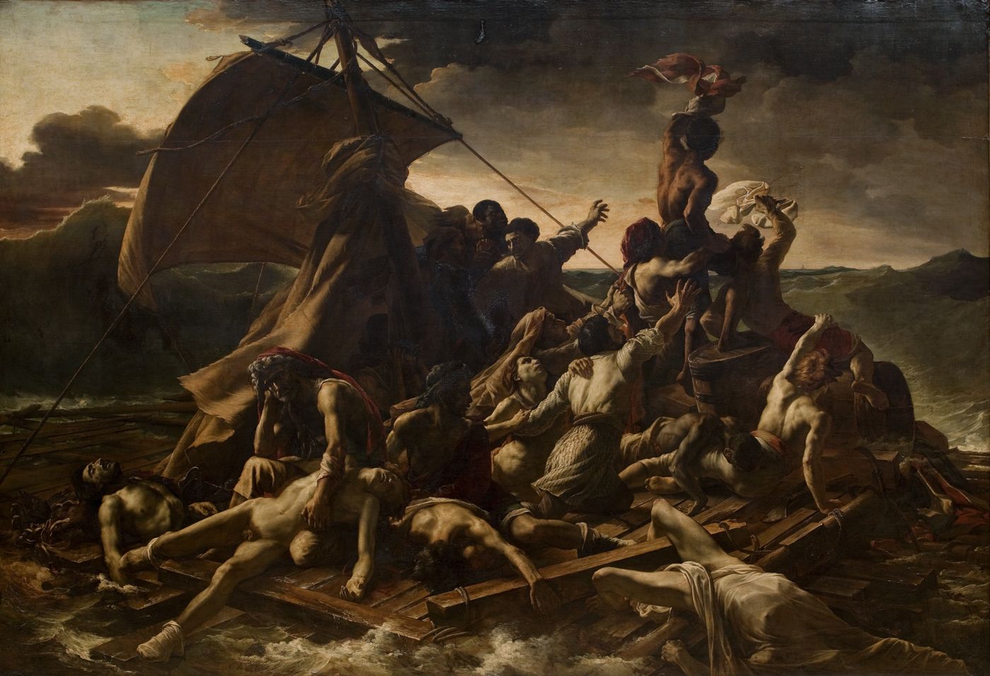 Le Radeau de la Méduse Géricault Théodore (1791-1824) , peintre, sculpteur Le Radeau de la Méduse Géricault Théodore (1791-1824) , peintre, sculpteur